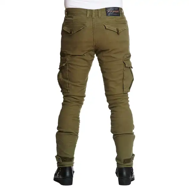 Sweep Jungle Kevlar MC-Jeans Olive/Grønn Lengde: 32 