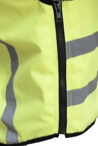 Richa Sleevless Jacket Fluo/Gul m/Skole 