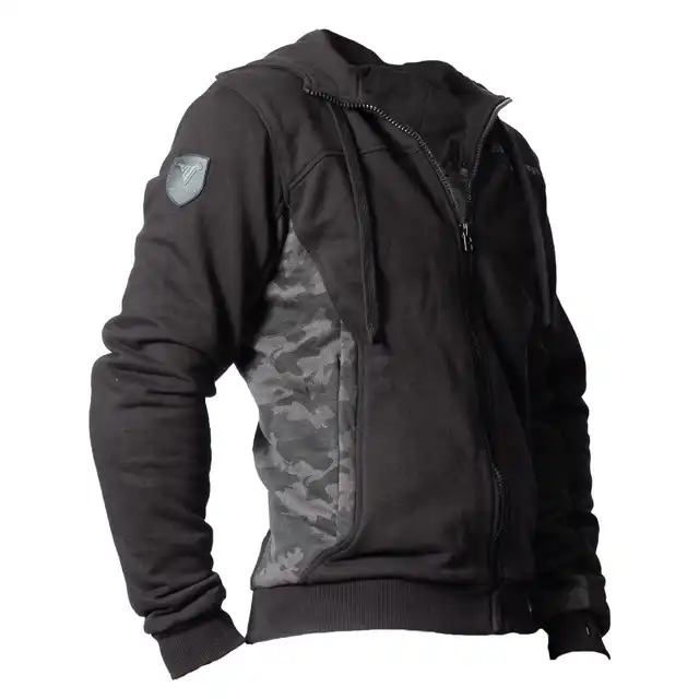 Bullfighter Atlas MC-Hoodie Svart/Camo 