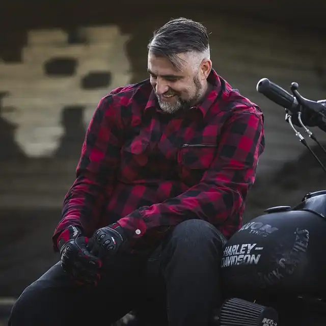 Bullfighter Flanellskjorte Rød 