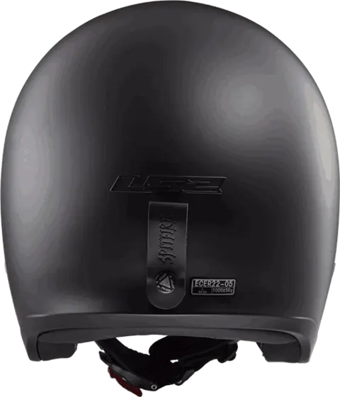 LS2 Halvhjelm OF599 Spitfire Matt Svart 