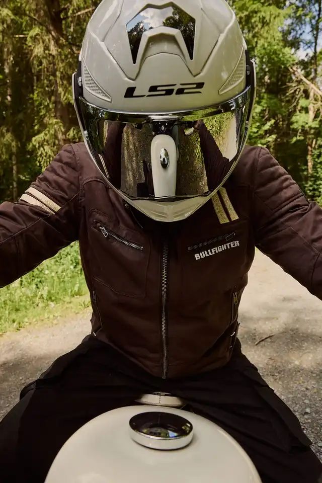 LS2 Åpningshjelm FF901 Advant X Solid Hvit 