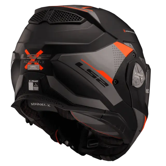 LS2 Åpningshjelm FF901 Advant X Oblivion Matt Svart/Rød 