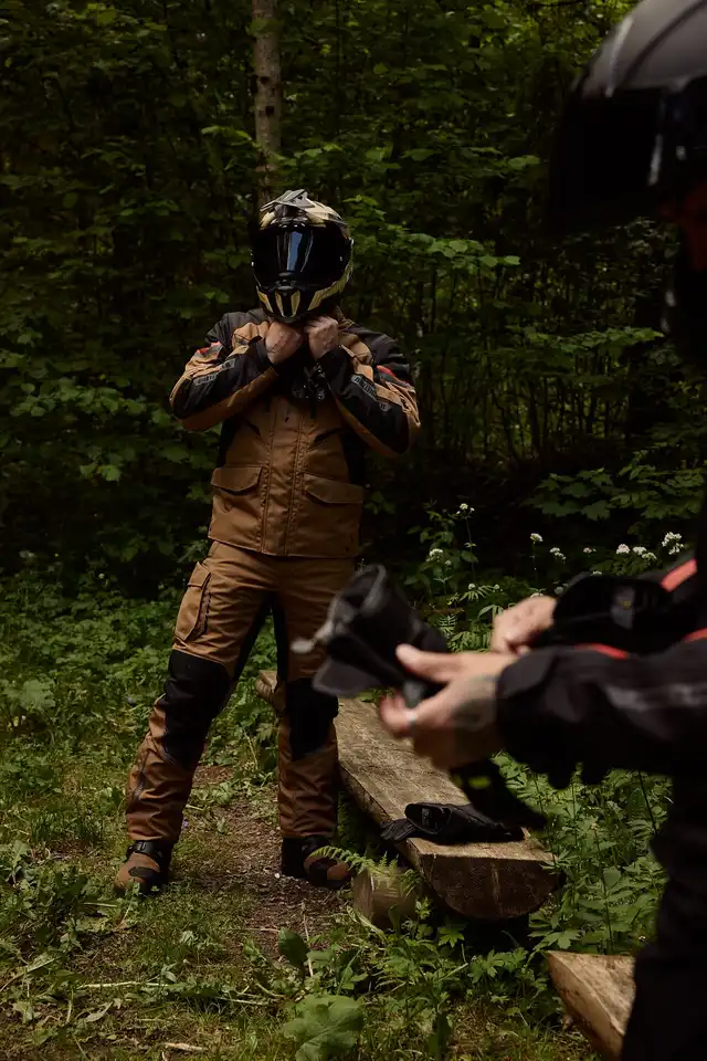 LS2 MX701 Explorer Trick Carbon Brun/Sand 