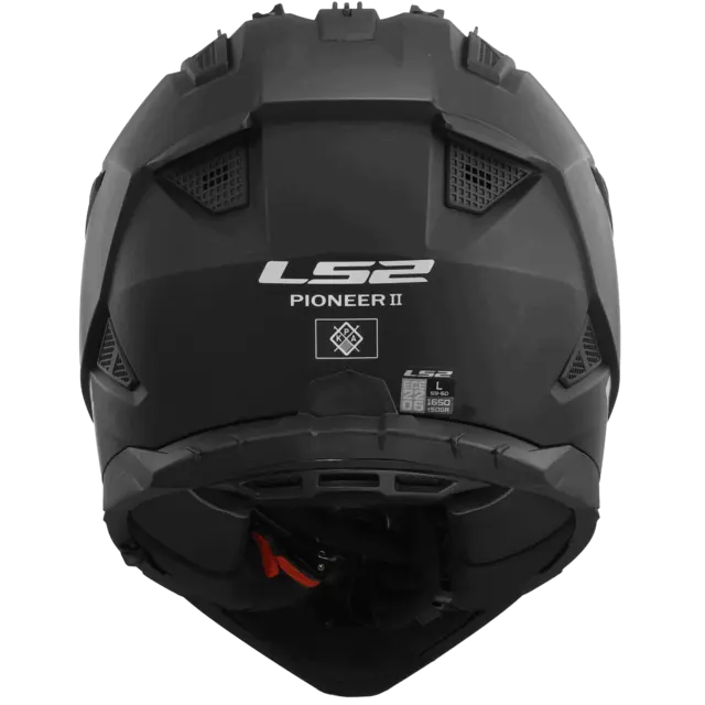 LS2 Endurohjelm MX702 Pioneer II Matt Svart 