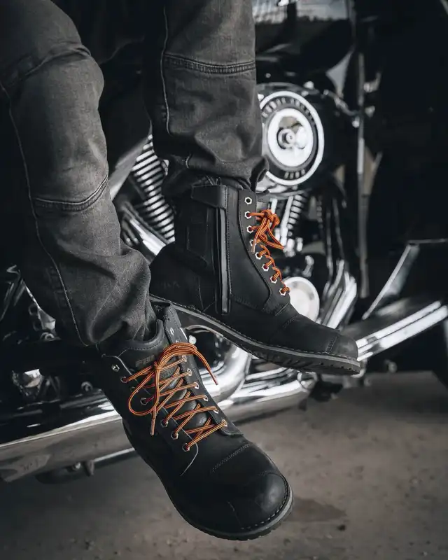 Falco 838 MC-Støvler Ranger Svart 