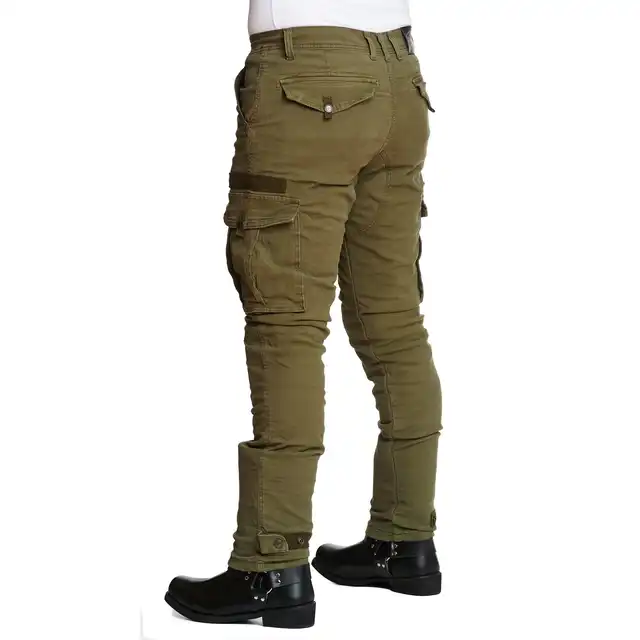 Sweep Jungle Kevlar MC-Jeans Olive/Grønn Lengde: 32 