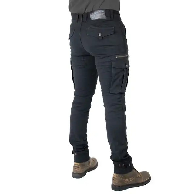 Sweep Jungle Kevlar MC-Jeans Svart Lengde: 32 