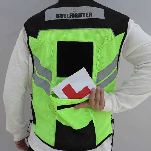 Bullfighter L Patch til Opplæring - m/Borrelås 