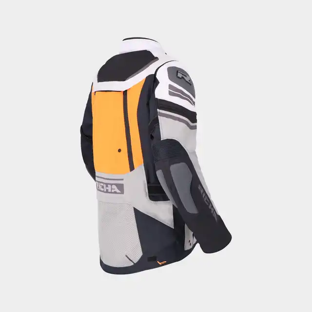 Richa Infinity 2 Adventure MC-Jakke Grå/Oransje 