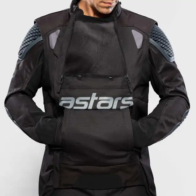 Alpinestars Jakke Halo Drystar Svart/Svart 