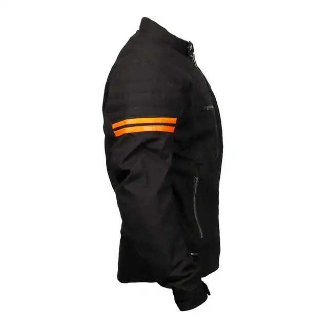 Bullfighter Hero II MC-Jakke Svart/Oransje 