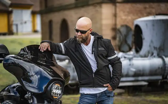 Richa Toulon 2 WP Softshell MC-Jakke Svart 