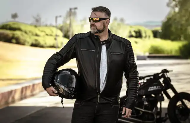 Bullfighter Café Cruiser Skinnjakke Svart 