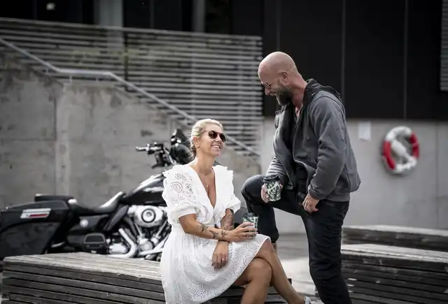 Sweep Viking Kevlar MC-Hoodie Grå 