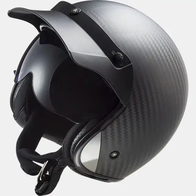 LS2 Halvhjelm OF601 Bob Carbon 