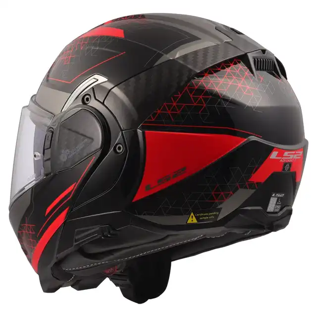LS2 Åpningshjelm FF910 Advant II Astral Svart/Rød 
