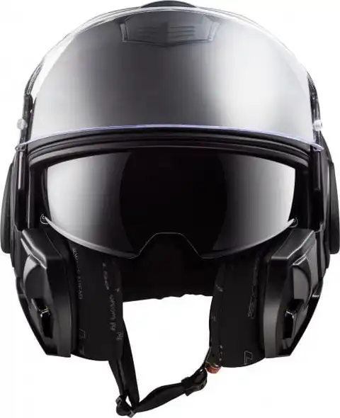 LS2 Åpningshjelm FF399 Valiant Noir Svart 