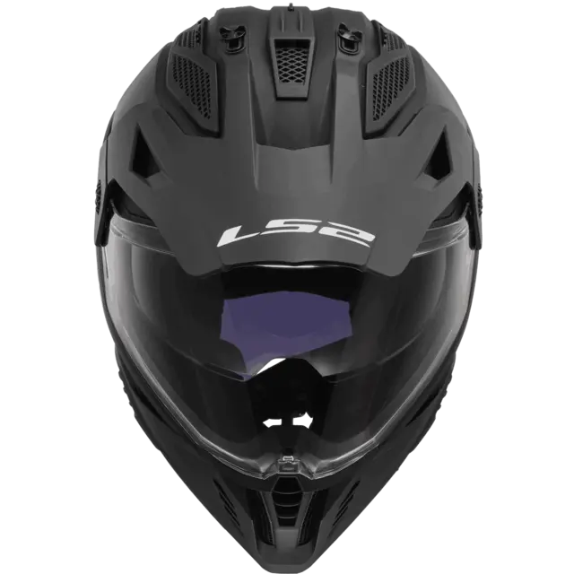 LS2 Endurohjelm MX702 Pioneer II Matt Svart 