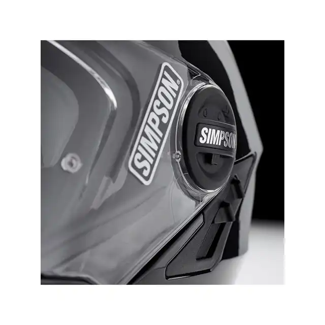 Simpson MC-Hjelm Darksome Matt Svart 