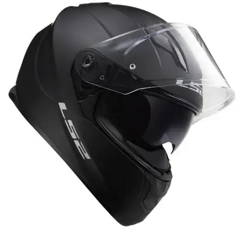 LS2 MC-Helhjelm FF320 Stream Matt Svart 