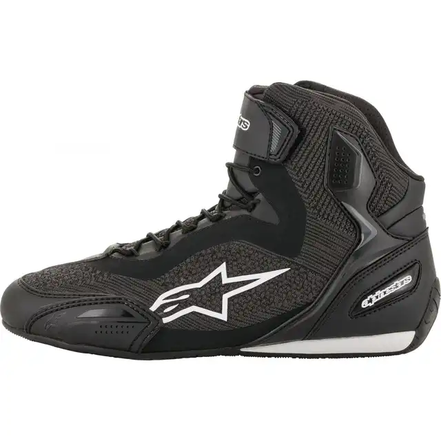 Alpinestars MC-Sko Faster 3 Rideknit Svart 