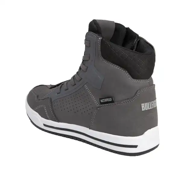 Bullfighter MC-Sko Rebel Lysegrå 