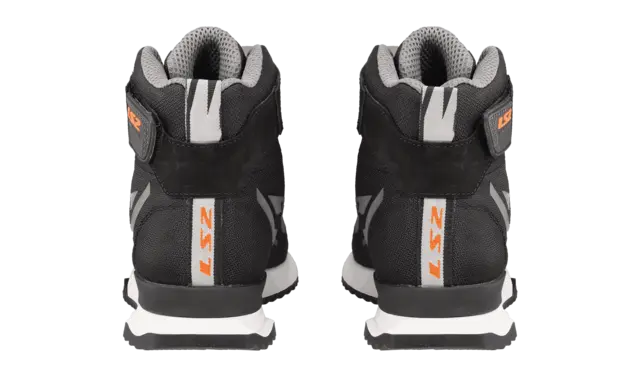 LS2 MC-Sko Acrux Svart/Oransje 