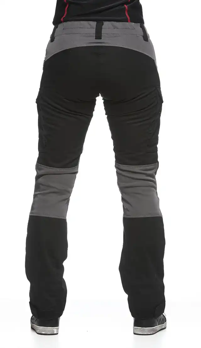 Sweep Chief Dame MC-Bukse Svart/Grå 