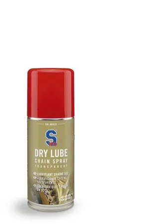 S100 Dry Lube Chain Spray Kjedespray, hybridspray med PTFE