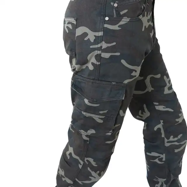 Bullfighter Camo MC-Jeans Mørk Khaki Lengde: 32 