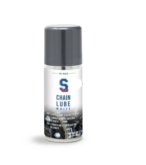 S100 Chain Lube White 2.0 Hvit kjedespray, forlenger levetiden 