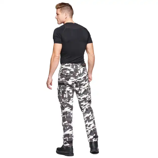 Sweep Jungle MC-Jeans Hvit Camo Lengde: 32 