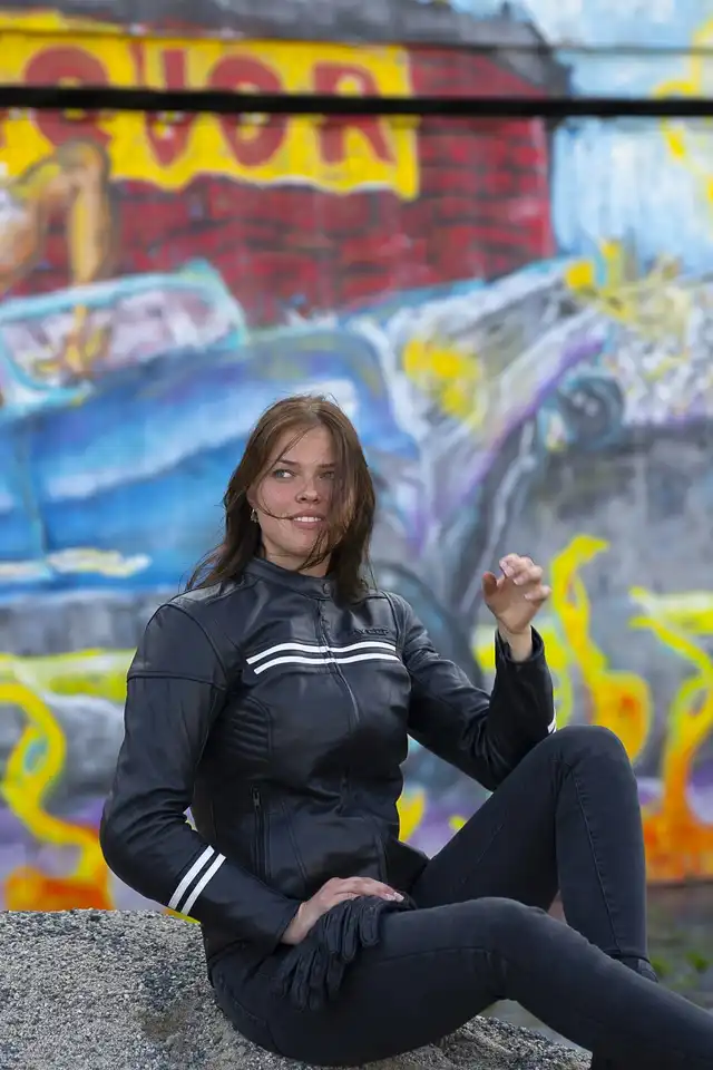 Sweep Union Dame Skinnjakke Svart 