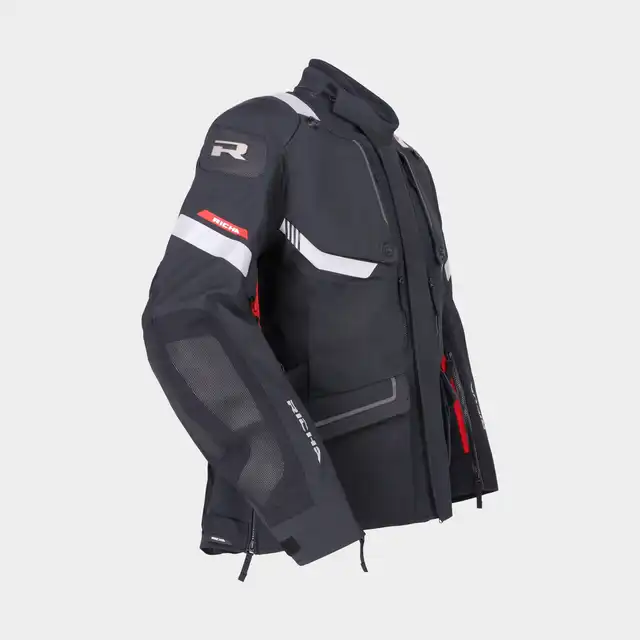 Richa Armada G-Tex Pro MC-Jakke Svart 