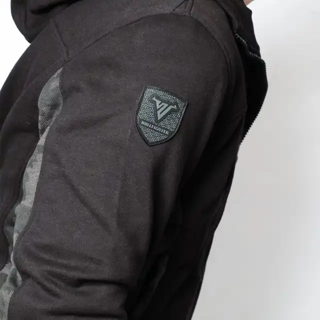 Bullfighter Atlas MC-Hoodie Svart/Camo 