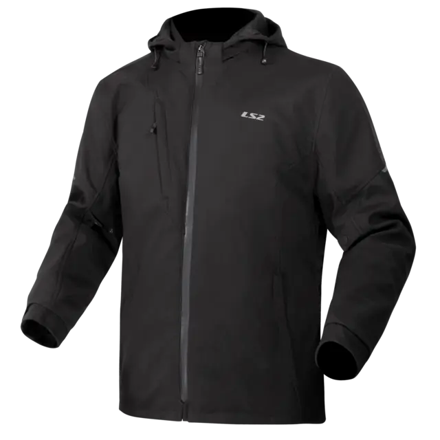 LS2 Bolton Softshell MC-Jakke Svart 