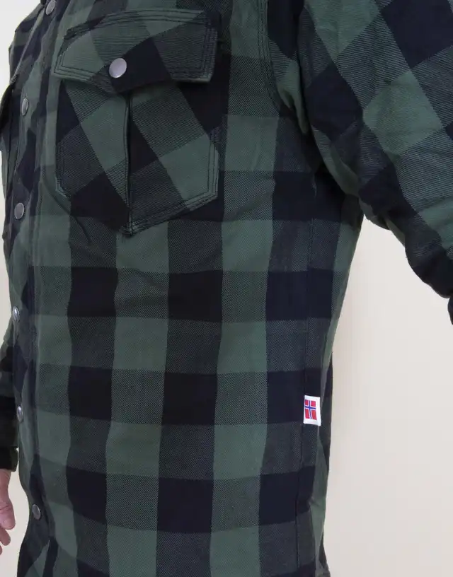 Bullfighter Flanellskjorte Grønn 