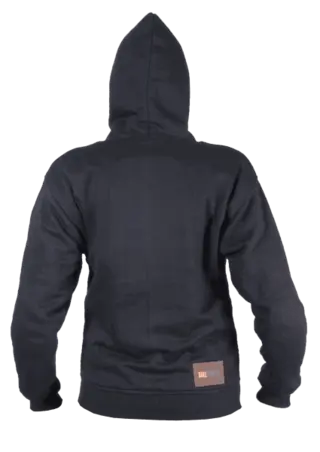 Bullfighter Viking Kevlar MC-Hoodie Svart 