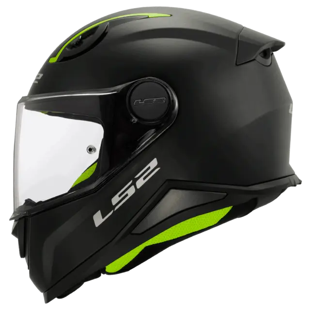 LS2 Barnehjelm FF812 Kid Matt Svart 