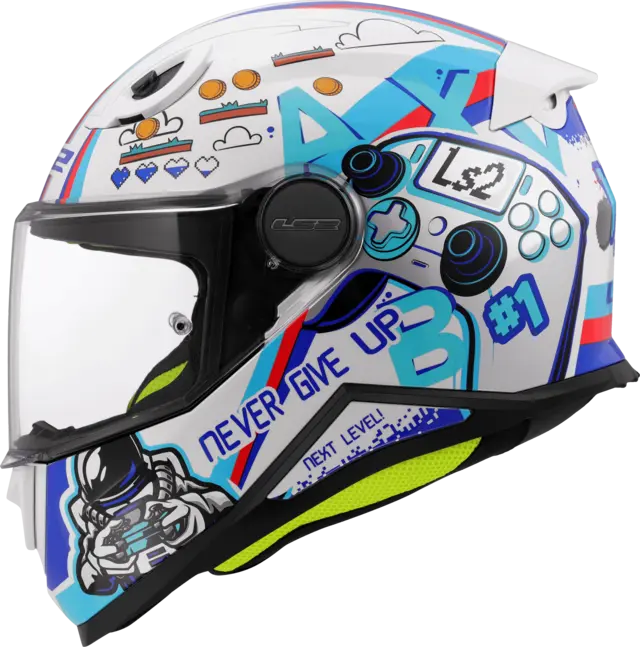 LS2 Barnehjelm FF812 Kid Next Level Hvit 