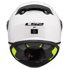 LS2 Barnehjelm FF812 Kid Solid Hvit