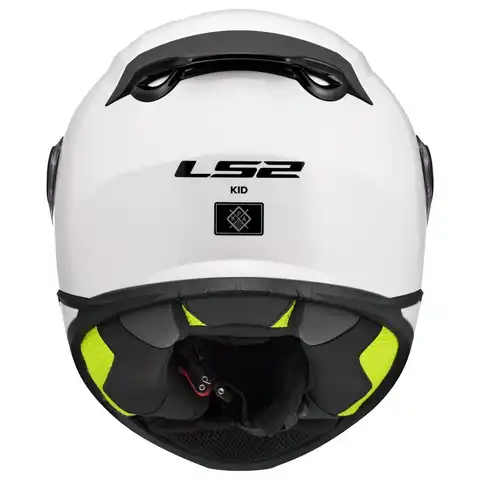 LS2 Barnehjelm FF812 Kid Solid Hvit