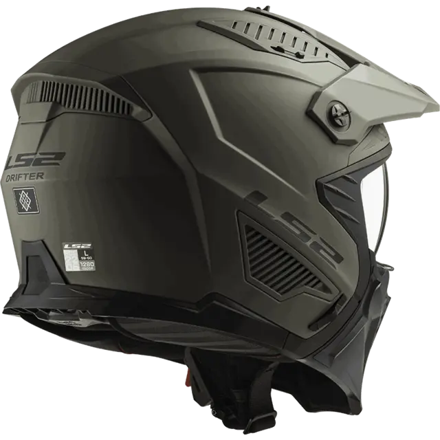 LS2 Halvhjelm OF606 Drifter Solid Matt Sand 