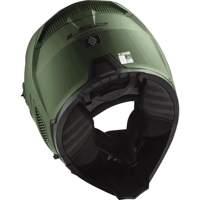 LS2 Halvhjelm OF606 Drifter Solid Matt Militær Grønn 