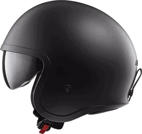 LS2 Halvhjelm OF599 Spitfire Matt Svart 