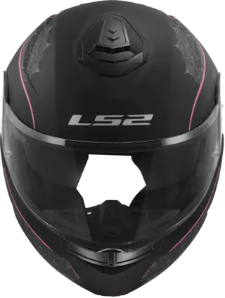 LS2 Åpningshjelm FF908 Strobe II Lux Svart/Rosa