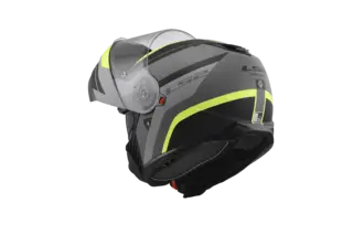 LS2 Åpningshjelm FF908 Strobe II Monza Svart/Gul