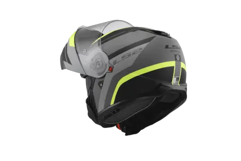 LS2 Åpningshjelm FF908 Strobe II Monza Svart/Gul
