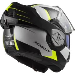 LS2 Åpningshjelm FF906 Advant Codex Svart/Hvit